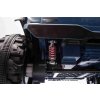 Elektrické autíčko Ford Bronco XL s pohonom zadných kolies, licencované (Dvojmiestne), modré, Lítiová batéria, Vysoký podvozok, Dve sedadlá, Odpružená zadná náprava, 2,4 GHz Diaľkový ovládač, MP3 prehrávač so vstupom USB, LED svetlá