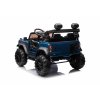 Elektrické autíčko Ford Bronco XL s pohonom zadných kolies, licencované (Dvojmiestne), modré, Lítiová batéria, Vysoký podvozok, Dve sedadlá, Odpružená zadná náprava, 2,4 GHz Diaľkový ovládač, MP3 prehrávač so vstupom USB, LED svetlá