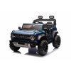 Elektrické autíčko Ford Bronco XL s pohonom zadných kolies, licencované (Dvojmiestne), modré, Lítiová batéria, Vysoký podvozok, Dve sedadlá, Odpružená zadná náprava, 2,4 GHz Diaľkový ovládač, MP3 prehrávač so vstupom USB, LED svetlá
