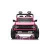 Elektrické autíčko Ford Bronco XL s pohonom zadných kolies, licencované (Dvojmiestne), ružové, Lítiová batéria, Vysoký podvozok, Dve sedadlá, Odpružená zadná náprava, 2,4 GHz Diaľkový ovládač, MP3 prehrávač so vstupom USB, LED svetlá