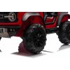 Elektrické autíčko Ford Bronco XL s pohonom zadných kolies, licencované (Dvojmiestne), červené, Lítiová batéria, Vysoký podvozok, Dve sedadlá, Odpružená zadná náprava, 2,4 GHz Diaľkový ovládač, MP3 prehrávač so vstupom USB, LED svetlá