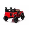 Elektrické autíčko Ford Bronco XL s pohonom zadných kolies, licencované (Dvojmiestne), červené, Lítiová batéria, Vysoký podvozok, Dve sedadlá, Odpružená zadná náprava, 2,4 GHz Diaľkový ovládač, MP3 prehrávač so vstupom USB, LED svetlá