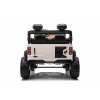 Elektrické autíčko Ford Bronco XL s pohonom zadných kolies, licencované (Dvojmiestne), biele, Lítiová batéria, Vysoký podvozok, Dve sedadlá, Odpružená zadná náprava, 2,4 GHz Diaľkový ovládač, MP3 prehrávač so vstupom USB, LED svetlá