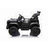Elektrické autíčko Ford Bronco XL s pohonom zadných kolies, licencované (Dvojmiestne), čierne, Lítiová batéria, Vysoký podvozok, Dve sedadlá, Odpružená zadná náprava, 2,4 GHz Diaľkový ovládač, MP3 prehrávač so vstupom USB, LED svetlá
