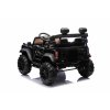 Elektrické autíčko Ford Bronco XL s pohonom zadných kolies, licencované (Dvojmiestne), čierne, Lítiová batéria, Vysoký podvozok, Dve sedadlá, Odpružená zadná náprava, 2,4 GHz Diaľkový ovládač, MP3 prehrávač so vstupom USB, LED svetlá