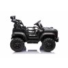 Elektrické autíčko Ford Bronco XL s pohonom zadných kolies, licencované (Dvojmiestne), čierne, Lítiová batéria, Vysoký podvozok, Dve sedadlá, Odpružená zadná náprava, 2,4 GHz Diaľkový ovládač, MP3 prehrávač so vstupom USB, LED svetlá