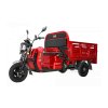 Pracovná trojkolka Rickshaw Cargo Sunway DSL150 - 2025 (72V, 45Ah -1200W) (Farba Červená)