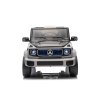 Elektrické autíčko Mercedes-Benz EQG 12V, sivé, LED Podsvietené častí karosérie, funkčné predné aj zadné svetlá, 2.4 GHz diaľkové ovládanie, USB/Aux Vstup, Lítiová batéria, 2 X 35W motor, ORIGINÁL licencia