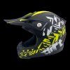 Detská cross prilba MiniRocket DIRT Fluo/žltá