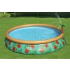 Bestway 57416 457 x 84cm Fast Set s Fontánou Palma