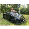 Zánovné elektrické autíčko Lamborghini Aventador 24V Dvojmiestne, čierne lakované, 2,4 GHz DO, Mäkké PU Sedadlá, LCD Displej, odpruženie, vertikálne otváravé dvere, mäkké EVA kolesá, 2 X 45W MOTOR, ORIGINAL licencia