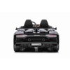 Zánovné elektrické autíčko Lamborghini Aventador 24V Dvojmiestne, čierne lakované, 2,4 GHz DO, Mäkké PU Sedadlá, LCD Displej, odpruženie, vertikálne otváravé dvere, mäkké EVA kolesá, 2 X 45W MOTOR, ORIGINAL licencia