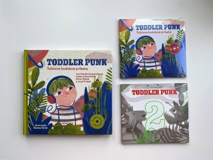 Toddler Punk - kniha + CD 1 a CD 2