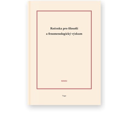 924 rocenka pro filosofii a fenomenologicky vyzkum 2011