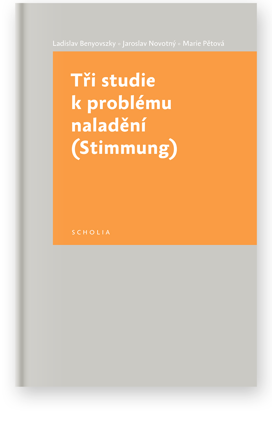 Tři studie k problému naladění (Stimmung)