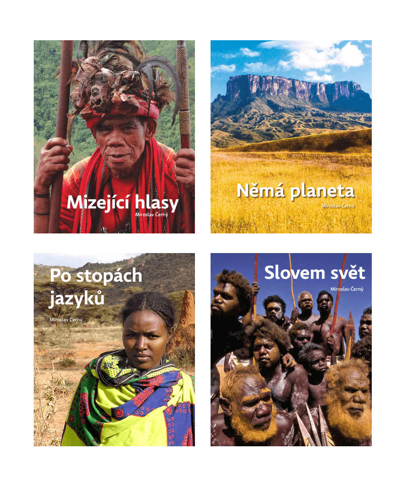 Cesty za ohroženými jazyky (4 knihy)