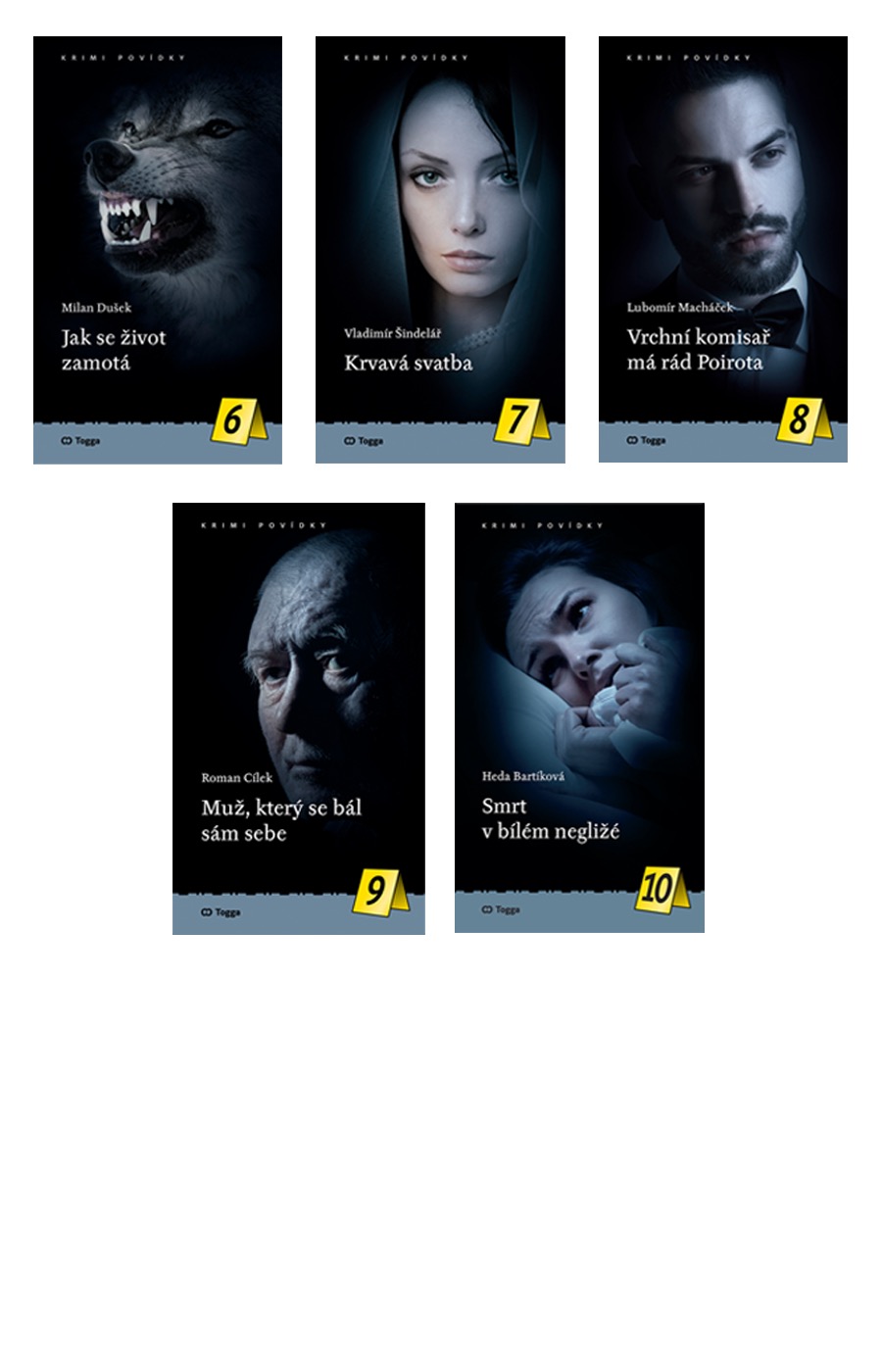 Celá edice Krimi povídek - Díly 6-10