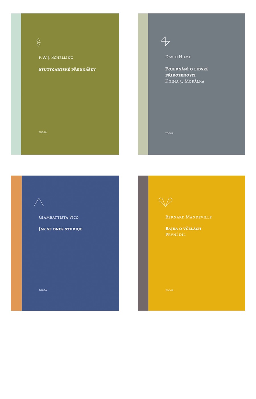 Noema – průřez edicí (4 knihy)