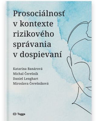 🎉 Další knižní novinka na Knihy Togga! Právě jsme vydali publikaci Prosociálnosť v kontexte rizikového správania v...