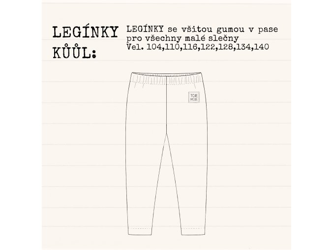 Legínky KŮŮL