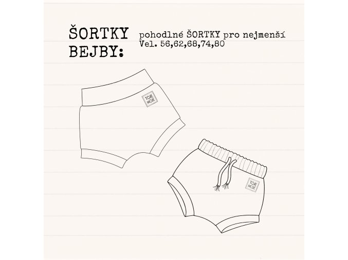 Šortky BEJBY