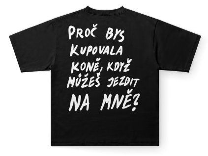 proc bys kupovala kone cerna