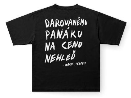 darovanemu panaku cerna