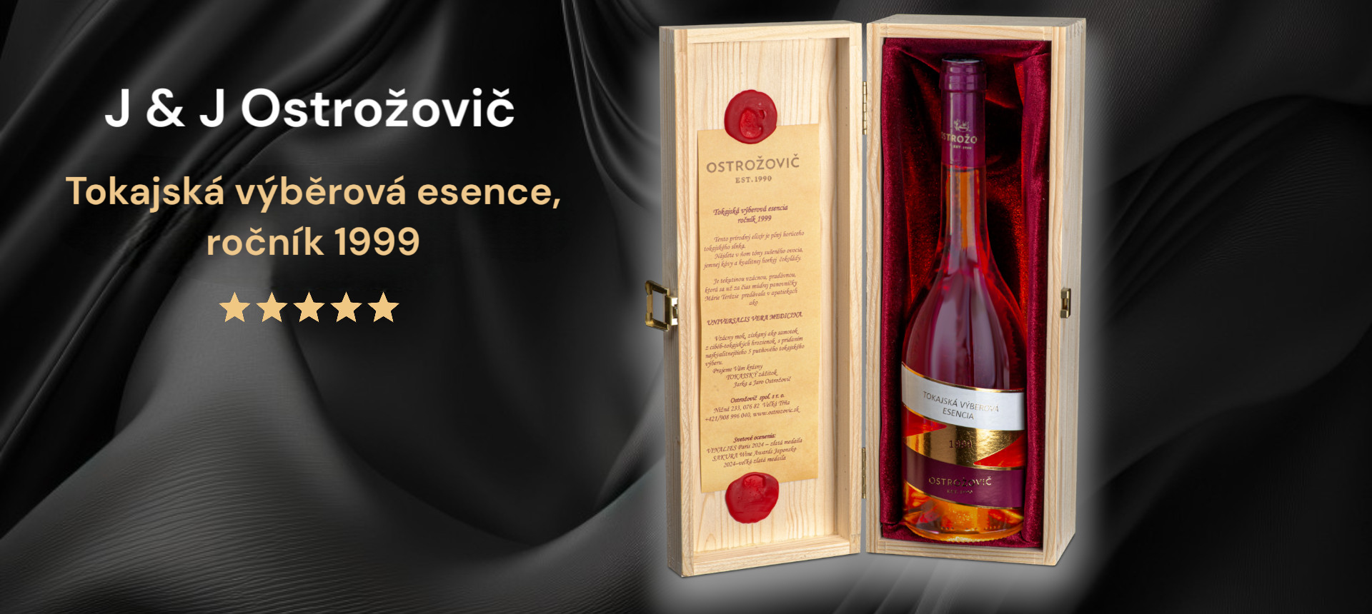 Tokajská výberová esencia, ročník 1999