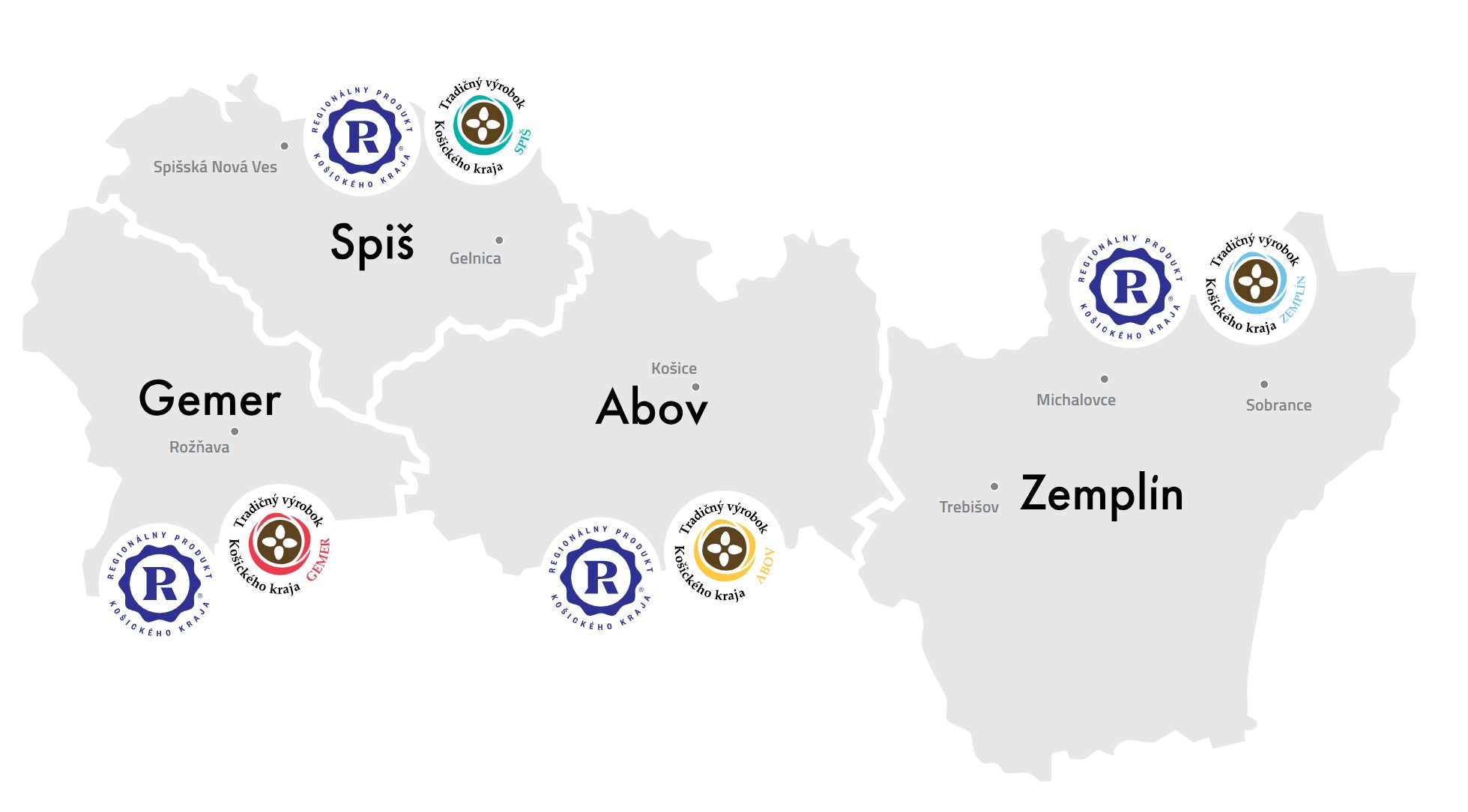 Regionálny produkt a Tradičný výrobok Košického kraja