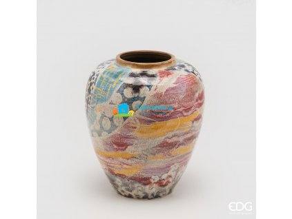 Keramická váza umělecký dekor z kolekce Chakra