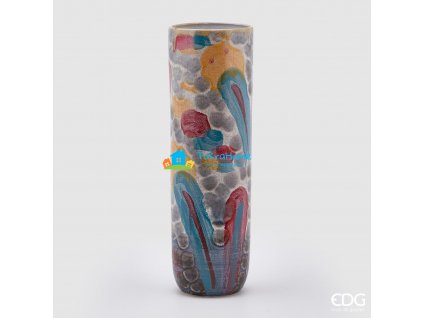 Keramická váza umělecký dekor