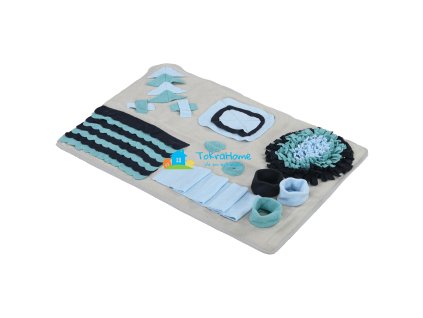 Čmuchací deka pro psy, vícebarevná