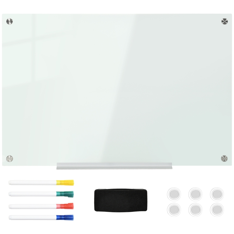Vinsetto Tabule popisovací magnetická skleněná  90 x 60 cm 911-015V01WT