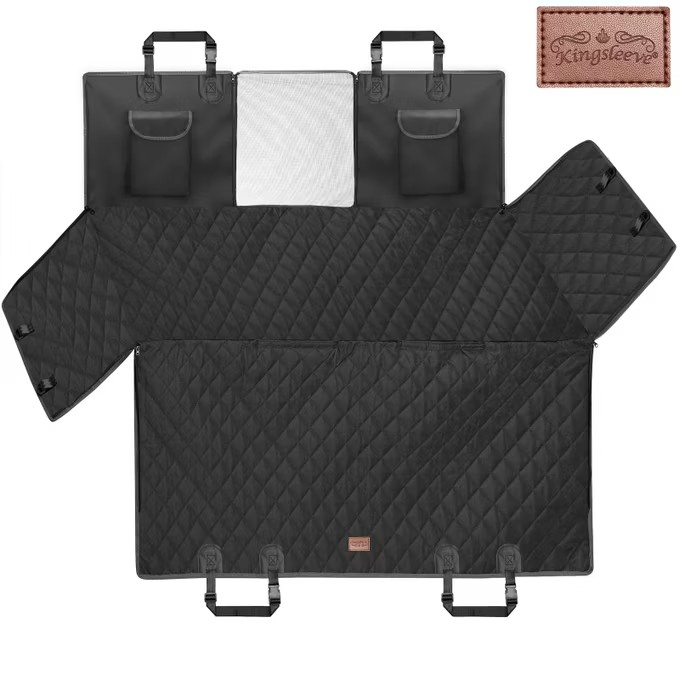 Kingsleeve Ochranný potah do auta pod psa, černý 109309