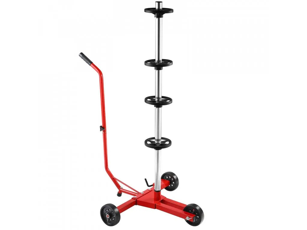 Monzana Mobilní stojan na ráfky a pneumatiky 108852