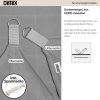 Detex stínící plachta 4x4x4m 275 g/m²