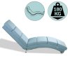 Relaxační lehátko London světle modré