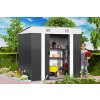 Gardebruk Zahradní domek kovový 196 x 122 x 182 cm antracit