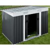 Gardebruk Zahradní domek kovový 196 x 122 x 182 cm antracit