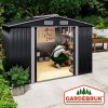 Gardebruk Zahradní domek kovový 257 x 205 x 177,5 cm antracit