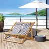 Skládací zahradní lehátko pro 2 osoby 108 x 105 x 85 cm