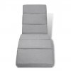 Relaxační lehátko London šedé