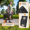 Skládací cestovní box pro psy XL, antracitový