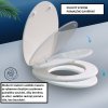 WC sedátko s automatickým spouštěním bílé