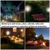 Solární zahradní LED lucerny 2 ks