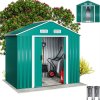 Zahradní domek plechový 200 x 135 (v.190) cm, zelený