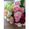 Umělá kytice Růže 50 cm, více barev