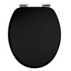 Casaria WC sedátko s automatickým spouštěním černé