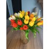 Umělá kytice Tulipány 5 ks, více barev