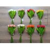 Umělá kytice Tulipány 9 ks, více barev
